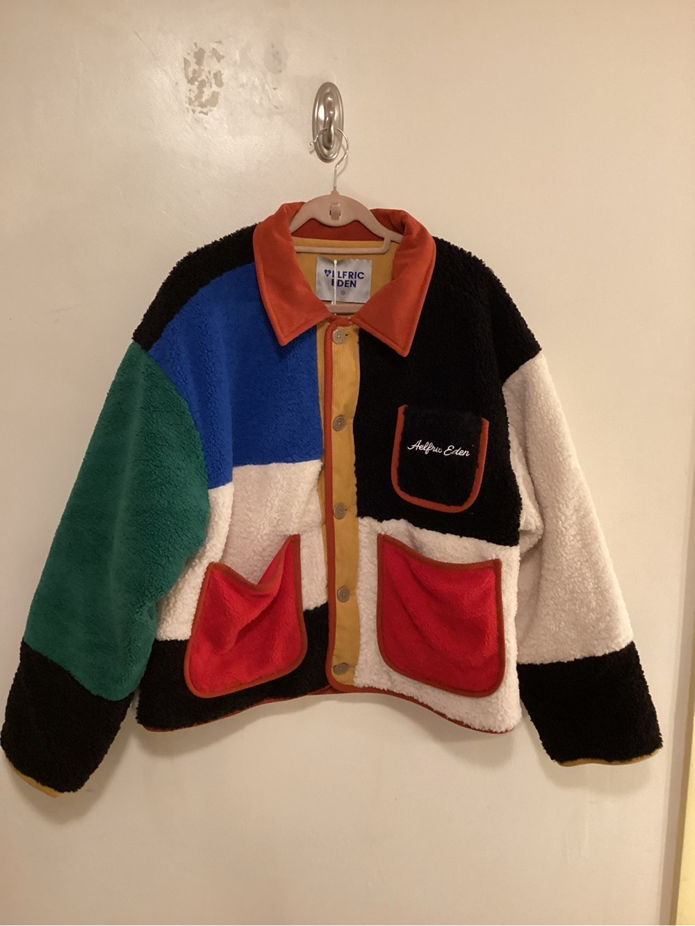 Aelfric Eden Color Blocking Coat - Picture 3 of 14